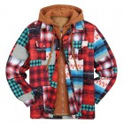 Men's Outdoor  Pid Print Long Sleeve Hooded Jacket Coat