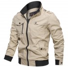 Men's Outdoor Zip Pocket Tactical Jacket