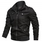 Men's Outdoor Zip Pocket Tactical Jacket