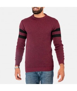 Men's Crew Neck Basic Pullover Sweater