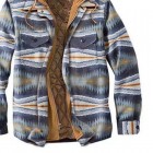 Men's Casual Ethnic Style Printed Jacket Hooded Fake Two Jackets