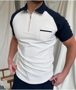 Colorblock pel Polo Shirt