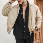 Men's Casual Pin Corduroy Thick Jacket