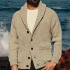 Men's pel Pin Knit Cardigan