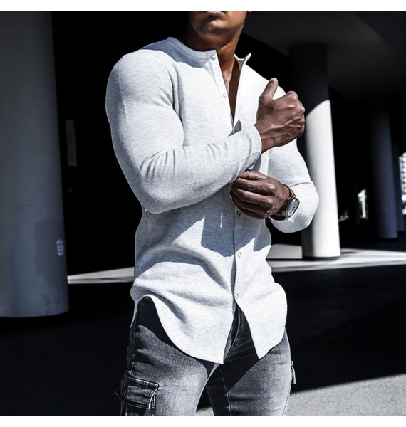 Men's Basic Long Sleeve Top