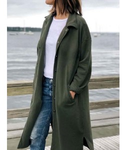 Casual Loose Cardigan Trench Coat