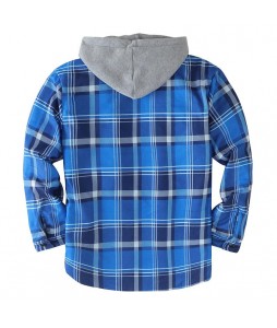 Pid Casual Hooded Jacket Pid Top Shirt