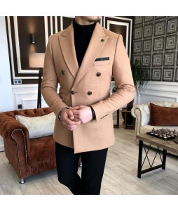 Gentleman  Double-breasted Coat