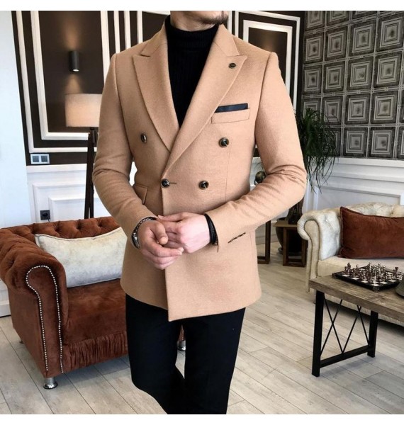 Gentleman  Double-breasted Coat