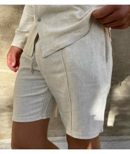 Linen breathable shorts