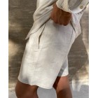 Linen breathable shorts