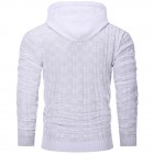 Men's Casual Pid Pullover Sports Hooded Sweater