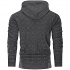 Men's Casual Pid Pullover Sports Hooded Sweater