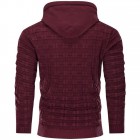 Men's Casual Pid Pullover Sports Hooded Sweater