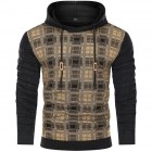 Men's Casual Pid Pullover Sports Hooded Sweater