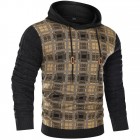 Men's Casual Pid Pullover Sports Hooded Sweater