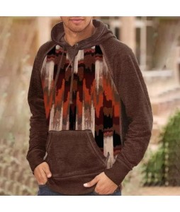 Western Ethnic Style Men's Casual Sweater