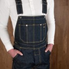 1953 Mechanical Bib 11oz Metal Parker Brothers denim Overalls