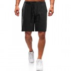 Men's Casual Solid Drawstring Linen Shorts