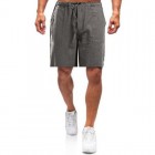 Men's Casual Solid Drawstring Linen Shorts