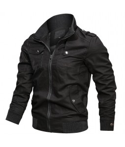 Men's pel Zip Casual Jacket