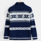 Men's Fashion Retro pel Knited Cardigan