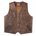 Mens Fashion  Leather Waistcoats