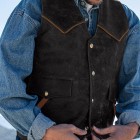 Mens Fashion  Leather Waistcoats