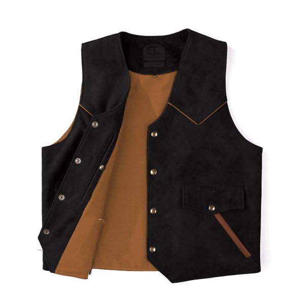 Mens Fashion  Leather Waistcoats