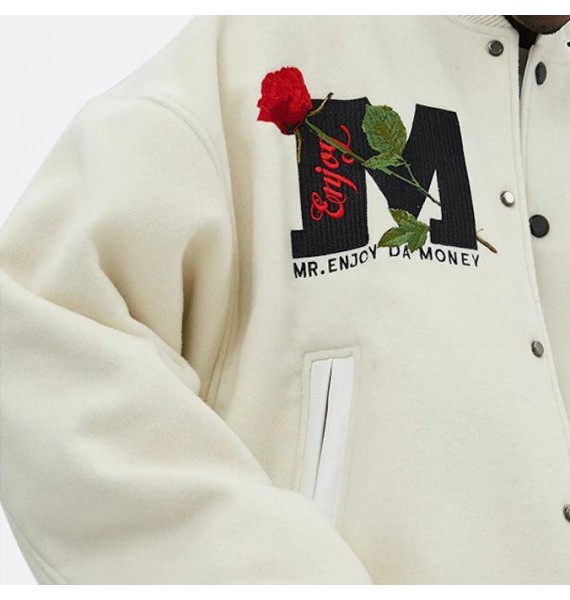 Rose Forever  York Yankees Baseball Jacket