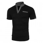 Men's Casual Colorblock POLO Shirt