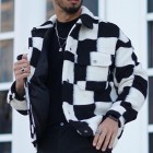 Men's Geometric Pid Pattern Jacket