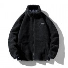 Hip Hop Winter Fleece Fluffy Jacket Streetwear Zipper Coat