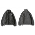 Hip Hop Winter Fleece Fluffy Jacket Streetwear Zipper Coat