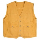 Single-breasted Button Pocket Waistcoats