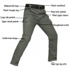 Men's Multi-pocket Tactical Waterproof Hiking CargoPants