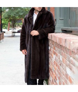 Plush Thermal Long Coat