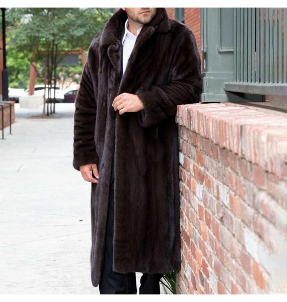 Plush Thermal Long Coat