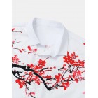 Men's Plum Beach Short Sleeve Shirt