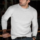 Men's Casual Versatile Round Neck Long Sleeve Sweater