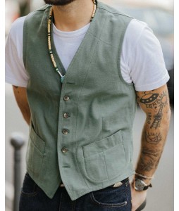 Mens Denim Waistcoats