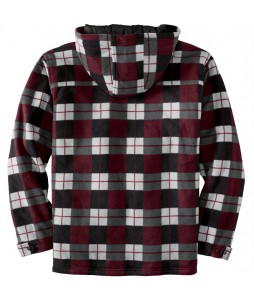 Men's Autumn & Winter Casual Check Hooded Jacket