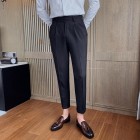 Men ice Social Business Suit Slim Fit Streetwear Pants