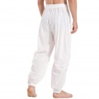 Men's Solid Color Casual Loose ce Up Harem Pants