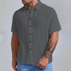 Men's Summer Casual Short Sleeve Shirts