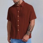 Men's Summer Casual Short Sleeve Shirts