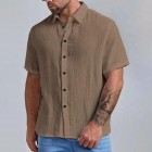 Men's Summer Casual Short Sleeve Shirts