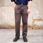 French Striped Pepper and Salt Cargo Pants