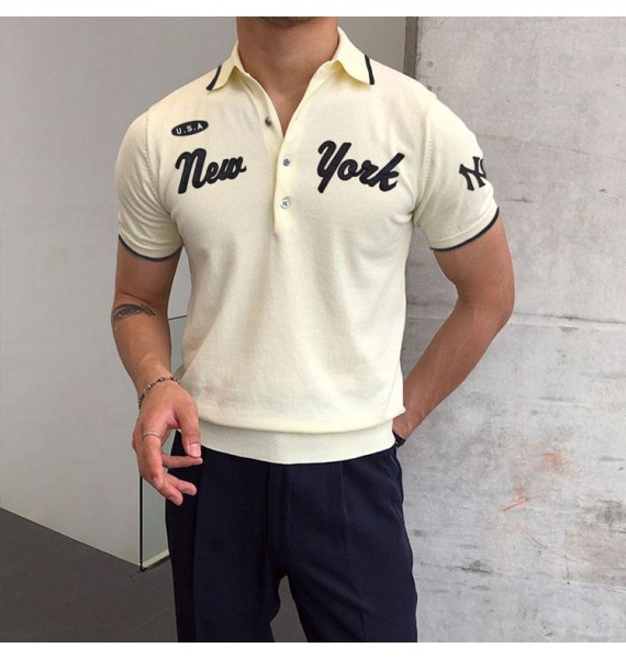 Gentleman Summer Casual Polo Shirt