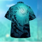 Men's Whale Beach Short Sleeve Shirt